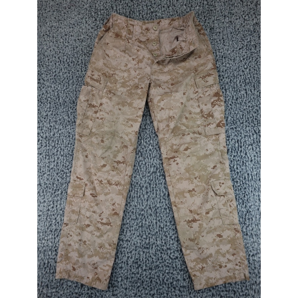 USMC FROG Combat Trousers Small Regular Desert MARPAT Digital Camo‎ FR